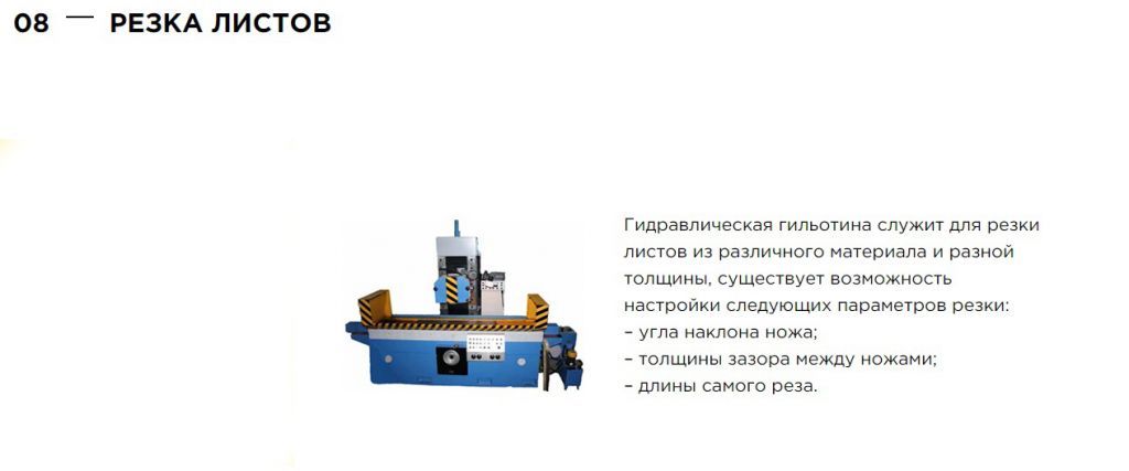 Резка листов Резка листов